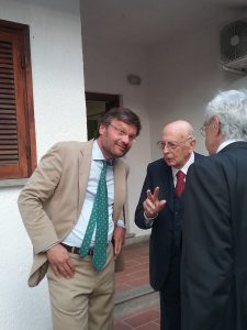 Il presidente dell’APE presenta il suo volume su Paolo Baffi con Giorgio Napolitano